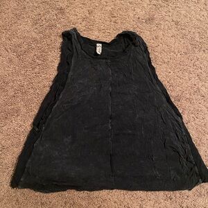 Free People Black Tank Top